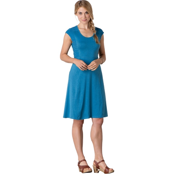 Toad&Co Dresses & Skirts - Toad & Co Sama Sama Dressin Seaport Blue Tencel XS